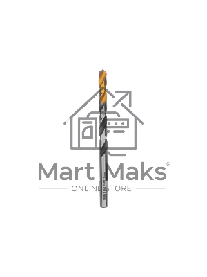 Сверло спиральное по металлу Denzel 7,0 x 109мм, Р6М5, Golden Tip, многогранная заточка