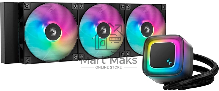 Система жидкостного охлаждения DeepСool LE360 V2 черный (R-LE360-BKAMMC-G-2)