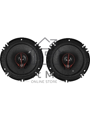 Колонки автомобильные Pioneer TS-R1651S-2 (без решетки) 300Вт 90дБ 4Ом 14.24см (6дюйм) (ком.:2кол.) коаксиальные трехполосные
