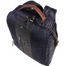 Рюкзак мужской Piquadro Brief2 CA4818BR2/BLUCU темно-синий/коричневый нейлон/натур.кожа