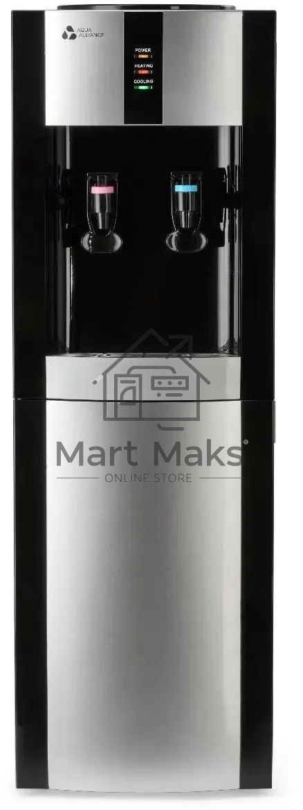 Пурифайер AEL H1s-LD напольный электронный черный/серебристый