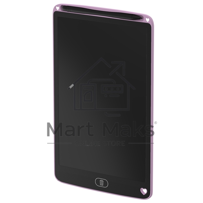 Графический планшет LCD для заметок и рисования Maxvi MGT-02 pink