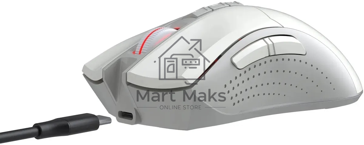 Мышь беспроводная A4Tech Bloody R90 Plus белый, 5000 dpi, радиоканал, USB, кнопки - 8