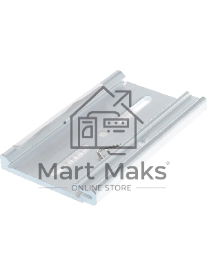 Замок для крепления S-15, S-25, SP-100, SP-150, SP-200, SP-75 на DIN-рейку, алюм.