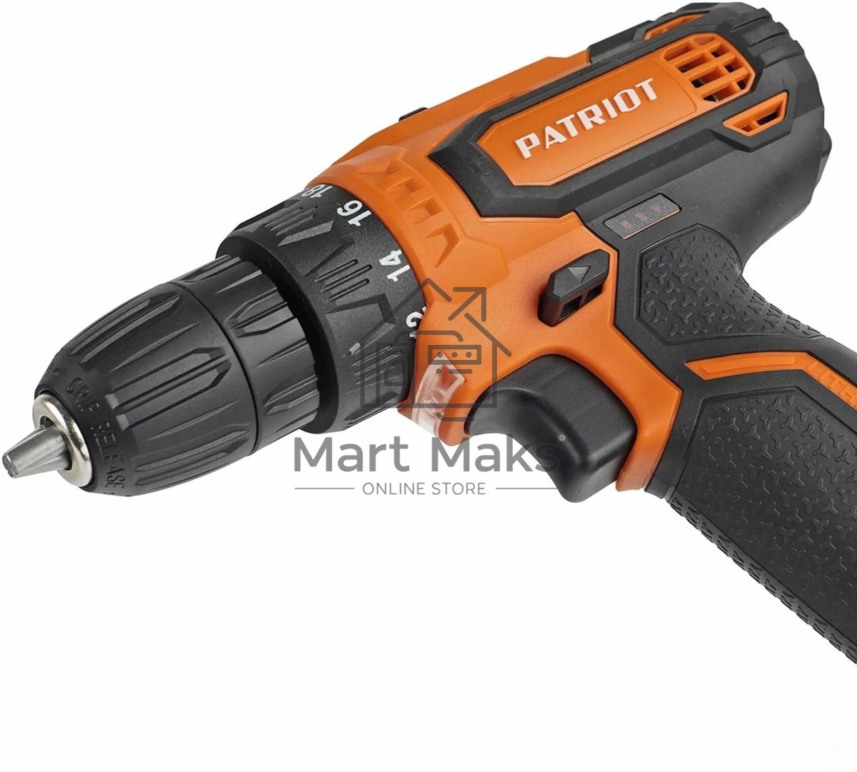 Дрель-шуруповерт аккумуляторная Patriot BR 119Li, Аккумуляторная, 12В, 2 АКБ