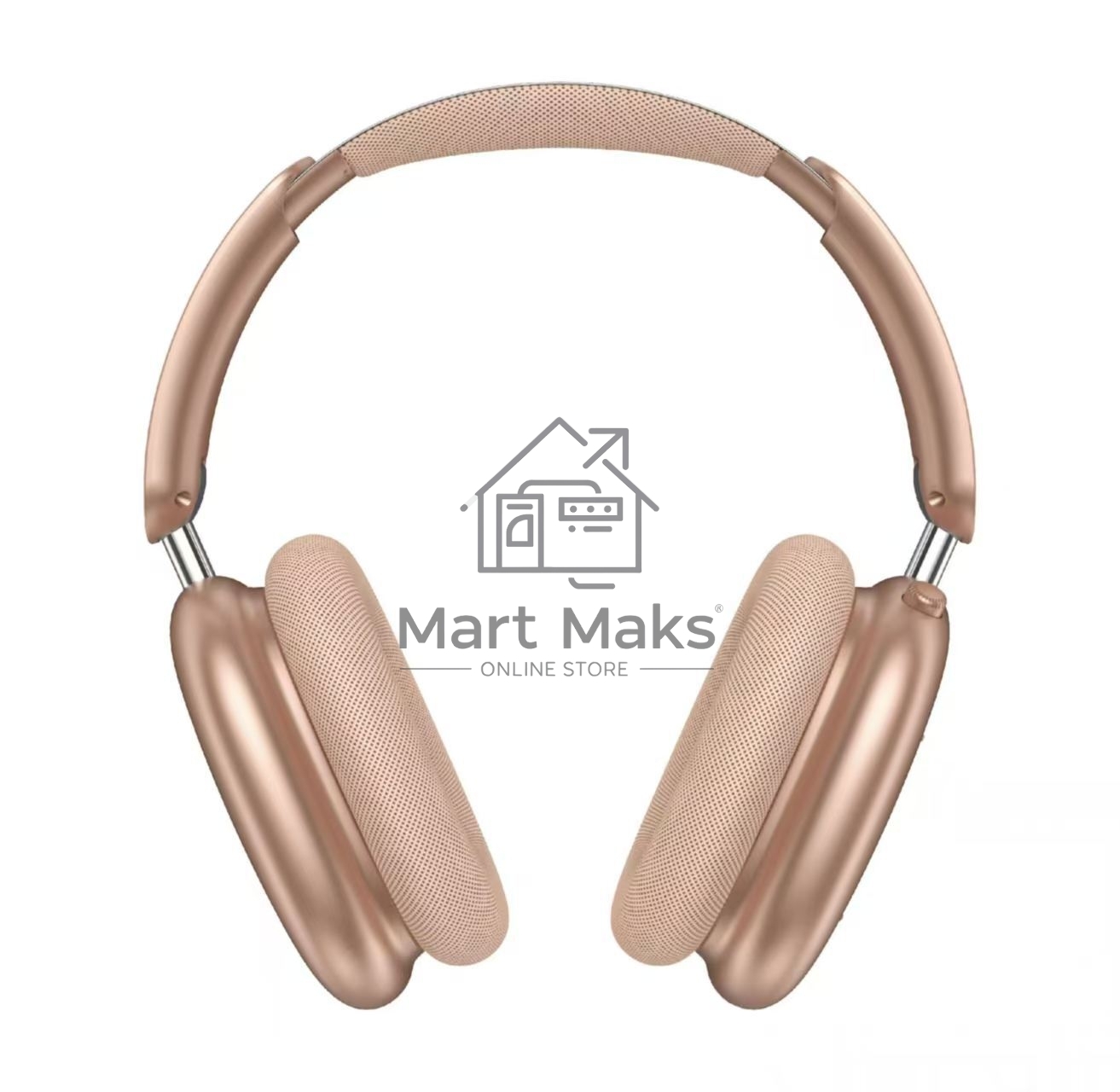 Беспроводные/проводные наушники Aksberry U2 Sound Max коралловый, накладные, Bluetooth + проводной, до 20 ч