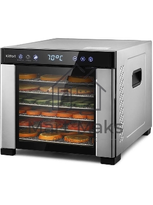 Сушилка для овощей и фруктов Kitfort KT-1916 18под. 650Вт черный