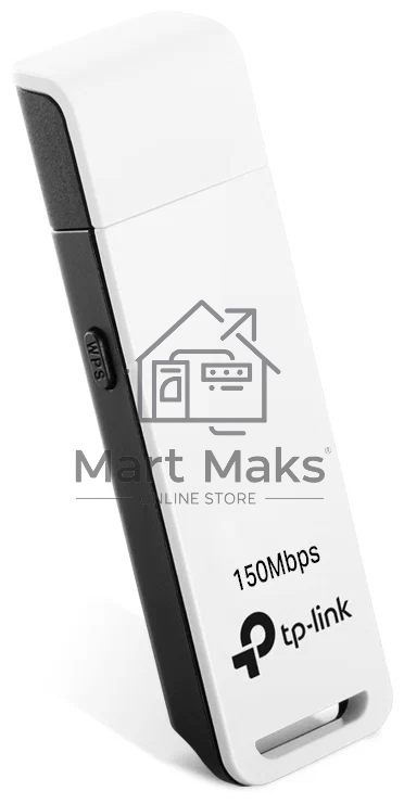Сетевой адаптер TP-Link SOHO TL-WN727N 150M Wireless Lite-N USB Adapter,Ralink chipset,1T1R,2.4Gh