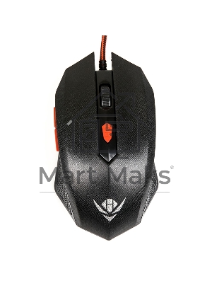 Мышь проводная Dialog Nakatomi MOG-08U черный, 2400 dpi, USB, кнопки - 6