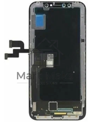 Дисплей Amperin для Apple iPhone XS в сборе с тачскрином (Soft Oled), черный