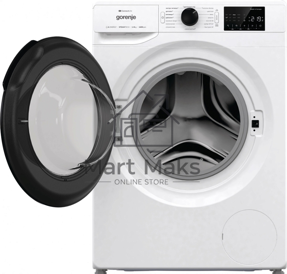 Стиральная машина Gorenje WGPNEI84A1SW белый загр.фронтальная макс.: 8кг 1400 об/мин класс: A+++