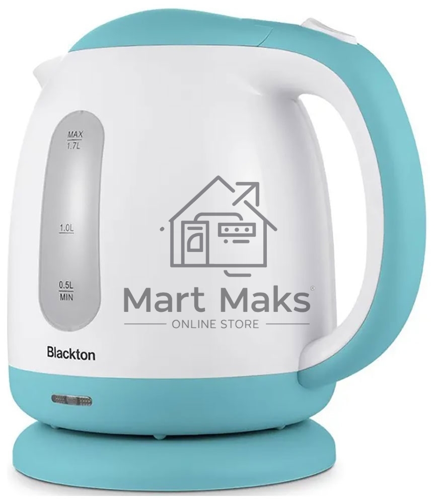Чайник электрический Blackton Bt KT1701P 1,7 л, 2200 Вт, белый-мятный