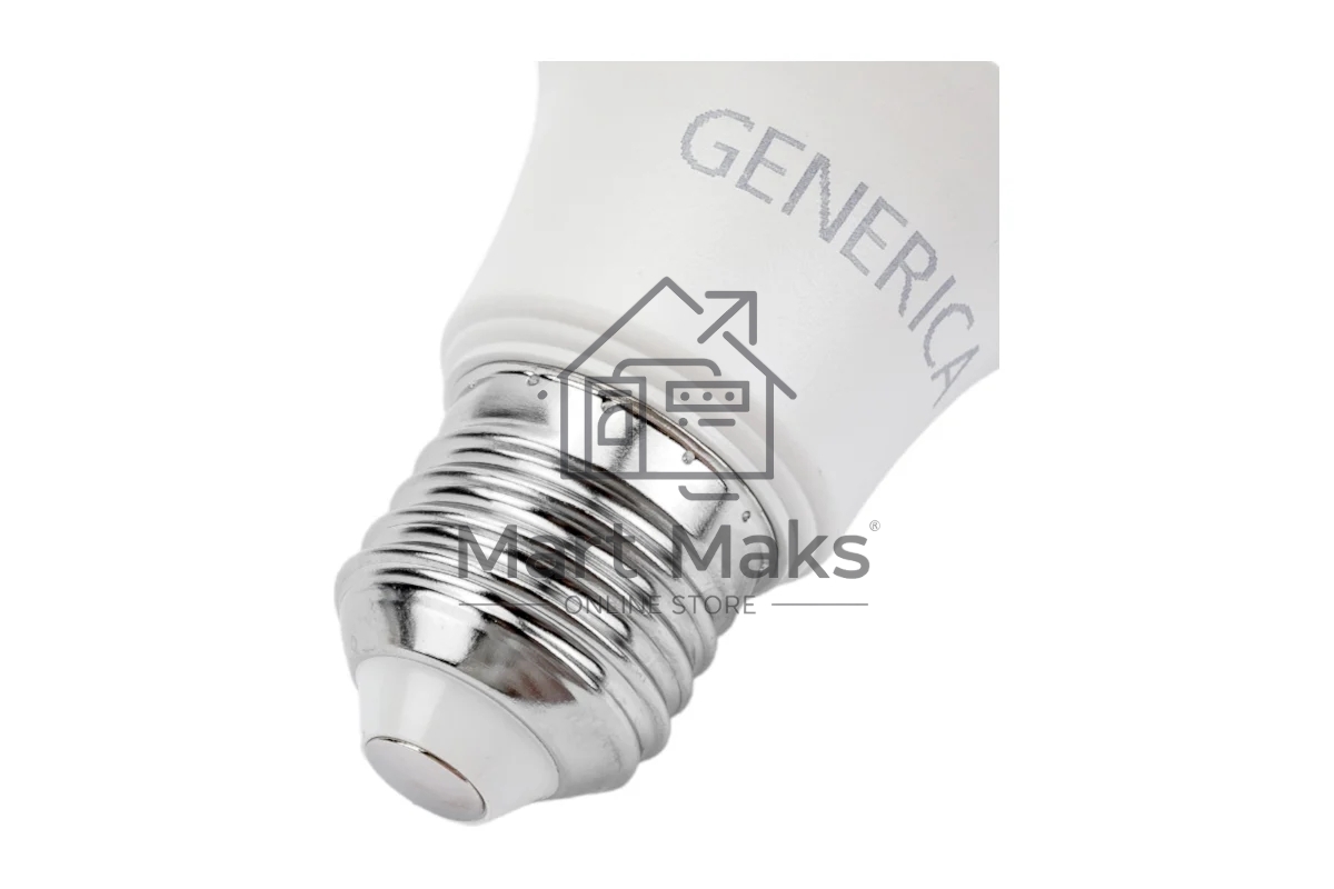 Лампа светодиодная GENERICA LL-A60-10-230-40-E27-G A60 10 Вт грушевидная 4000К E27 230В