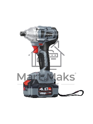 Аккумуляторный винтоверт беcщеточный импульсный ProfiPower MKDTD-18V (Li-ion-2шт, 4.0А·ч, З/У speed, кейс)
