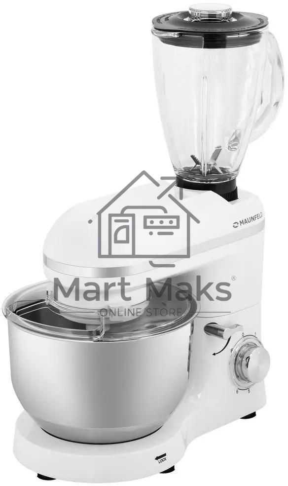 Кухонный комбайн Maunfeld MF-435WH PRO, белый