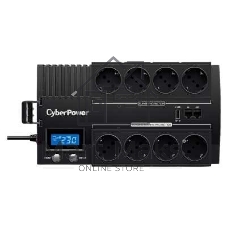 Источник бесперебойного питания CyberPower BR700E / 700ВА / 420Вт / USB/RJ11/45 (4+4 EURO)