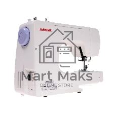Швейная машина Janome VS56S белый, электромеханическая, вертикальный качающийся, 25 операций, автоматическая петля