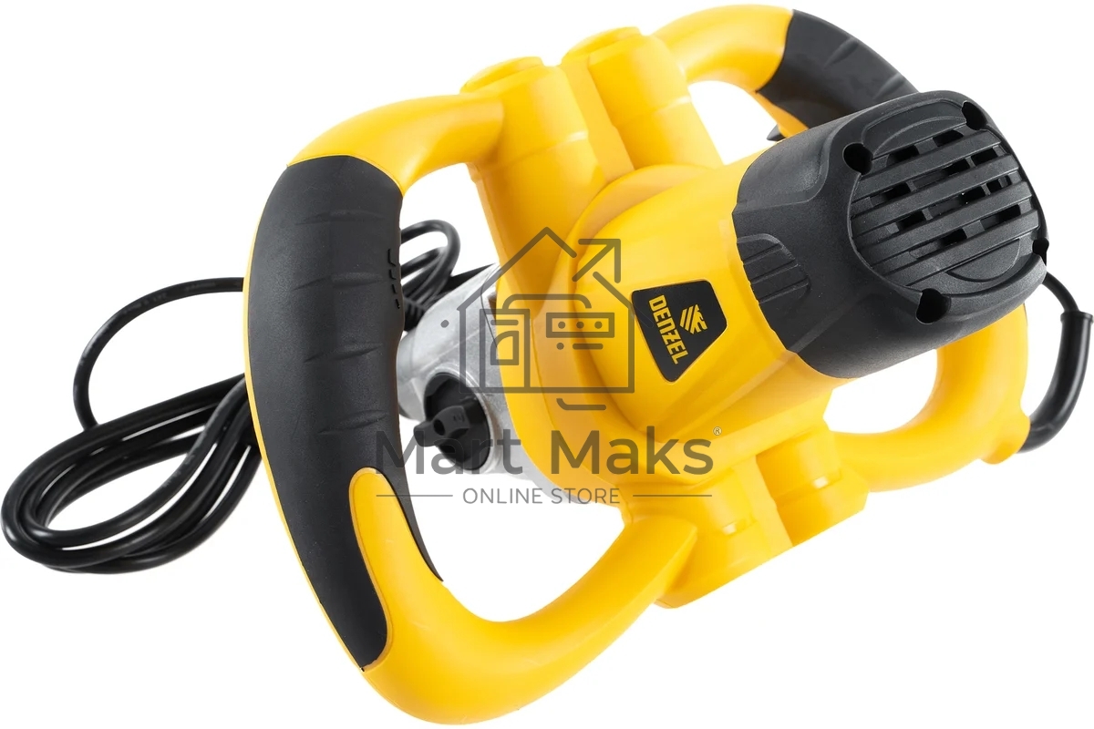 Миксер строительный Denzel EM-1-1220 1220 Вт 0-480/0-800 об/мин 27903