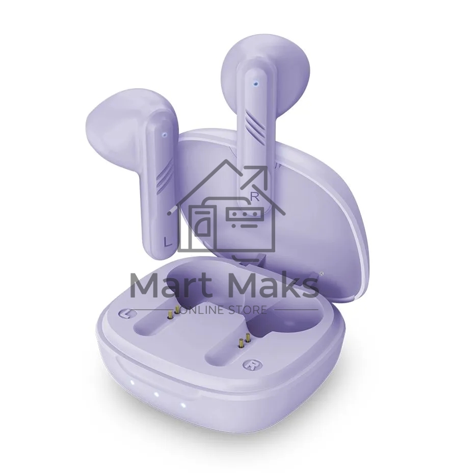 Наушники Genius HS-M905BT Light Purple. Bluetooth 5.3, возможность отключения, зарядка Type-C, кабель в комплекте. Цвет: сиреневый