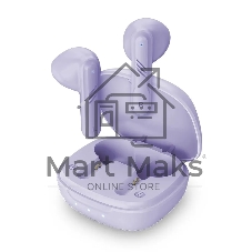 Наушники Genius HS-M905BT Light Purple. Bluetooth 5.3, возможность отключения, зарядка Type-C, кабель в комплекте. Цвет: сиреневый