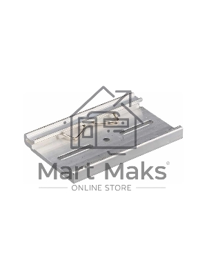 Замок для крепления S-15, S-25, SP-100, SP-150, SP-200, SP-75 на DIN-рейку, алюм.