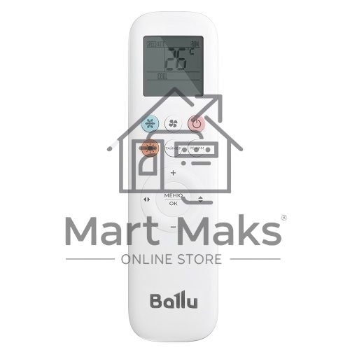 Блок внутренний сплит-системы Ballu Defender BSHI/in-24HN8 инвертор, 24000 BTU, 73 м², 31 дБ, охлаждение, обогрев, осушение, белый
