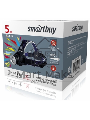 Фонарь Smartbuy (SBF-HL024) аккумуляторный 5Вт LED