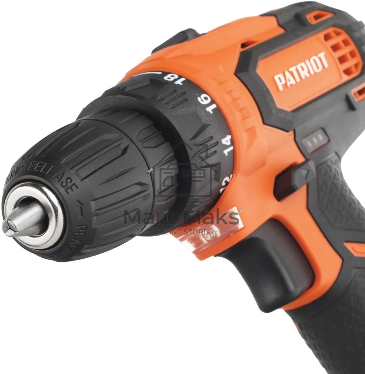 Дрель-шуруповерт аккумуляторная Patriot BR 119Li, Аккумуляторная, 12В, 2 АКБ