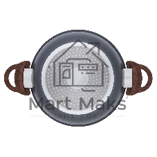 Кастрюля POLA 22х10,5см/3,1 л из прессованного алюминия
