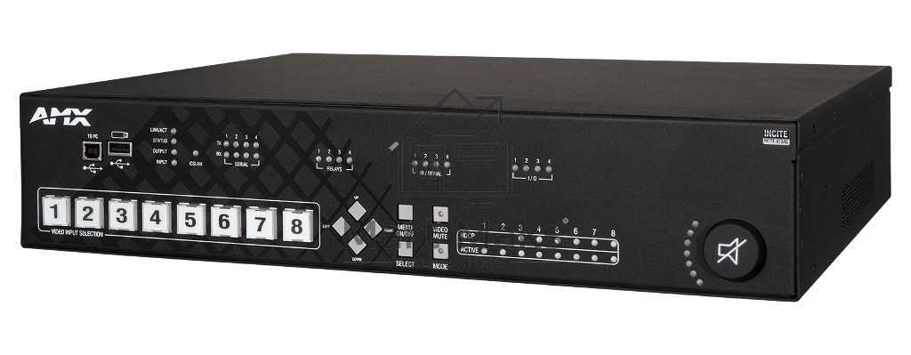 Презентационный коммутатор FG1901-16-EK AMX NCITE-813AC 8x1:3 4K60, встроенный усилитель и контроллер