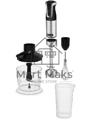 Блендер погружной Rondell RDE-1304 1800Вт черный/нержавеющая сталь