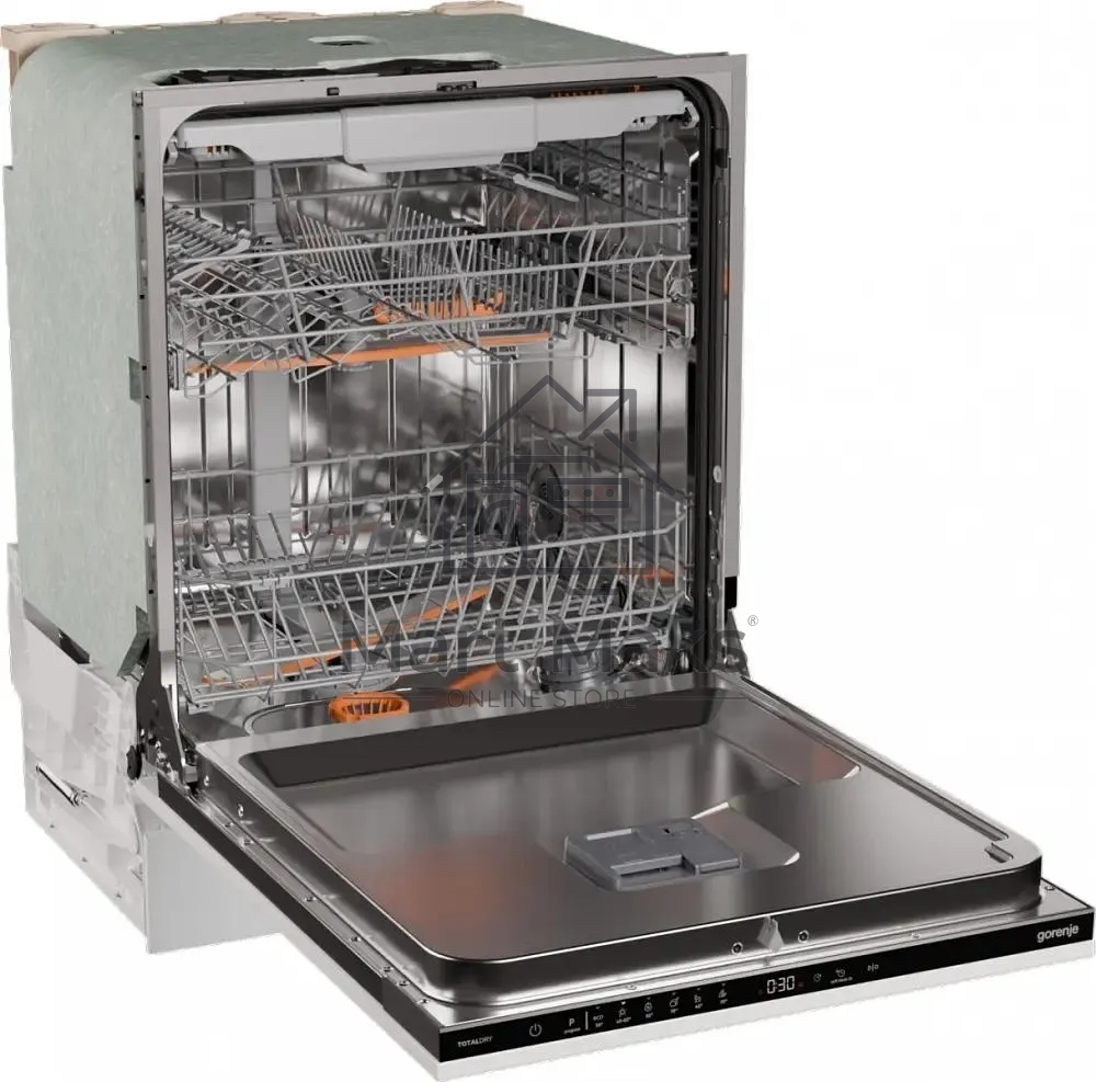 Встраиваемая посудомоечная машина Gorenje GV16D5, черный, 59.8 см, 16 компл., 44 дБ, класс A+++