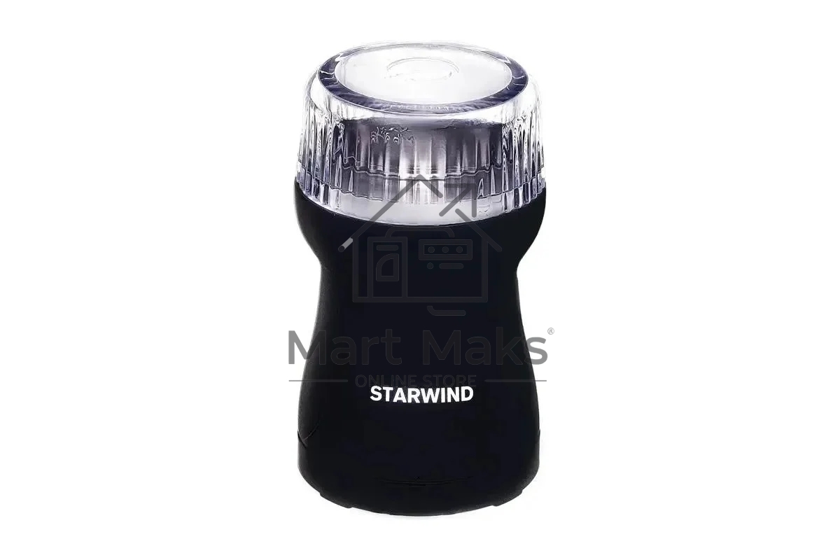 Кофемолка Starwind SGP4421 200Вт сист.помол.:ротац.нож вместим.:40гр черный