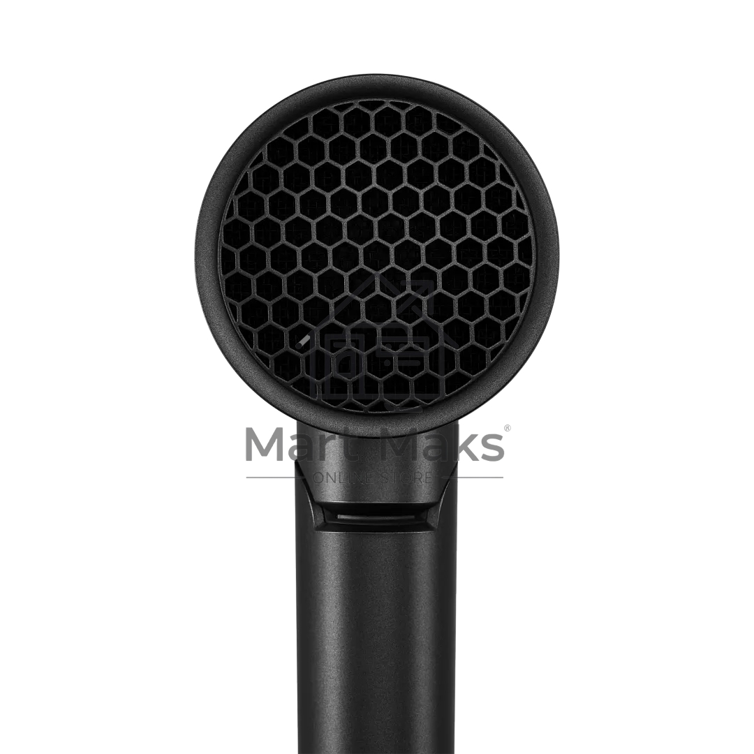 Фен Polaris PHD-2120 TI (2400W, 2 режима,2 скорости концентратор ) черный/фиолетовый