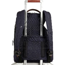 Рюкзак мужской Piquadro Brief2 CA4818BR2/BLUCU темно-синий/коричневый нейлон/натур.кожа