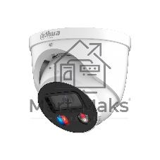Камера видеонаблюдения Dahua DH-IPC-HDW3449HP-AS-PV-0280B, IP, 4 Мп, 2.8 мм, белая