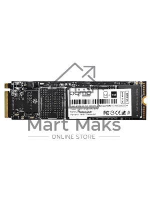 Накопитель SSD QUMO Novation, 512Gb, PCIe 3.0 x4, M.2 2280, NVMe, R/W 3100/2000