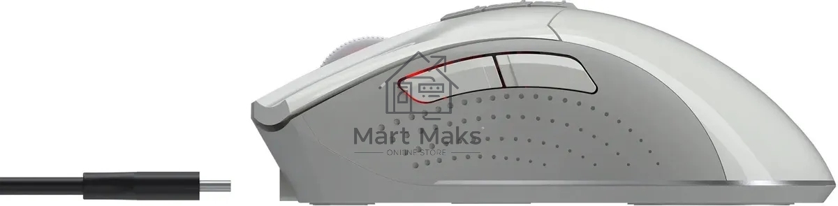 Мышь беспроводная A4Tech Bloody R90 Plus белый, 5000 dpi, радиоканал, USB, кнопки - 8