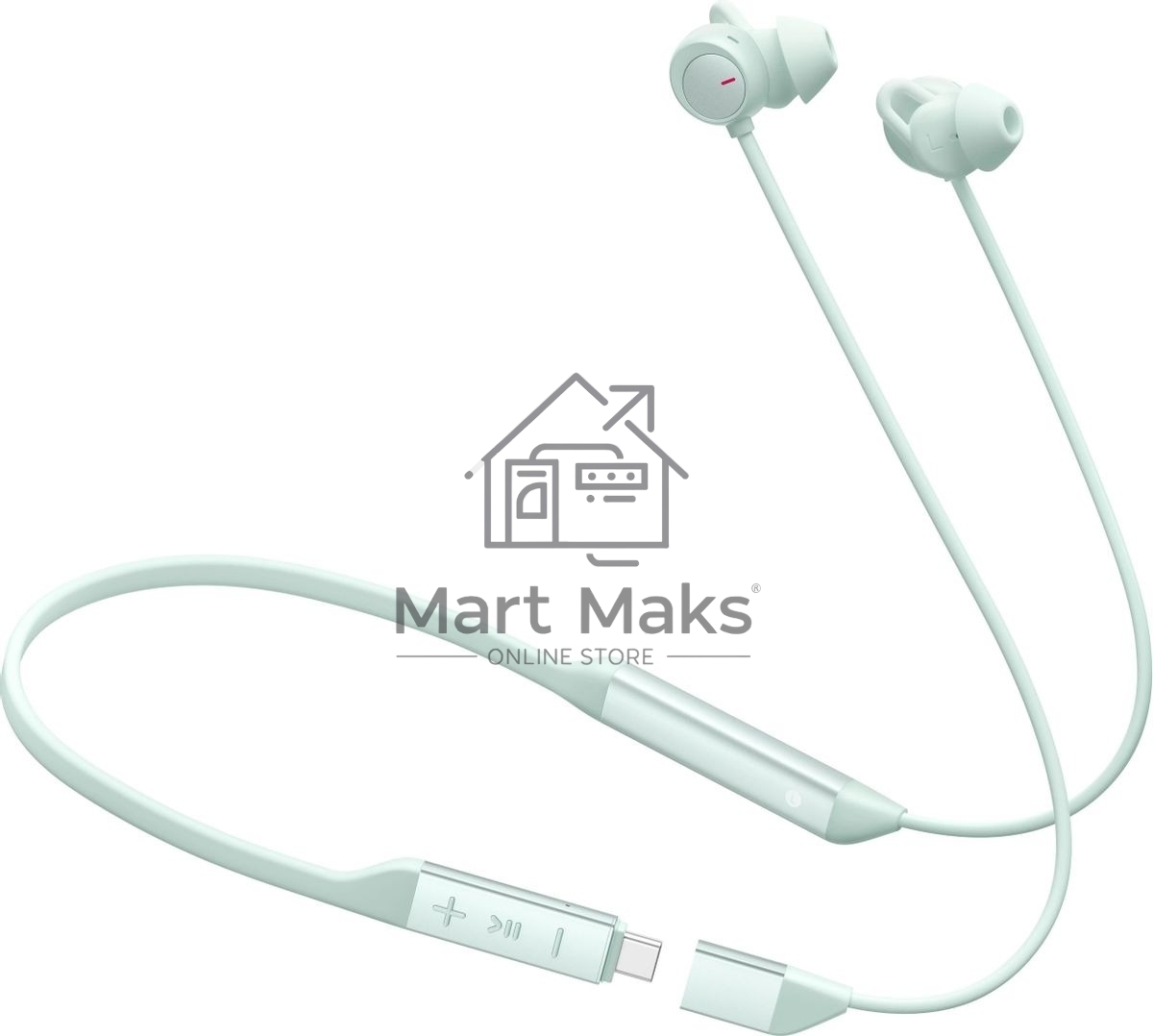 Наушники Huawei FreeLace pro 2 Yarra-N00, Bluetooth, внутриканальные, зеленый