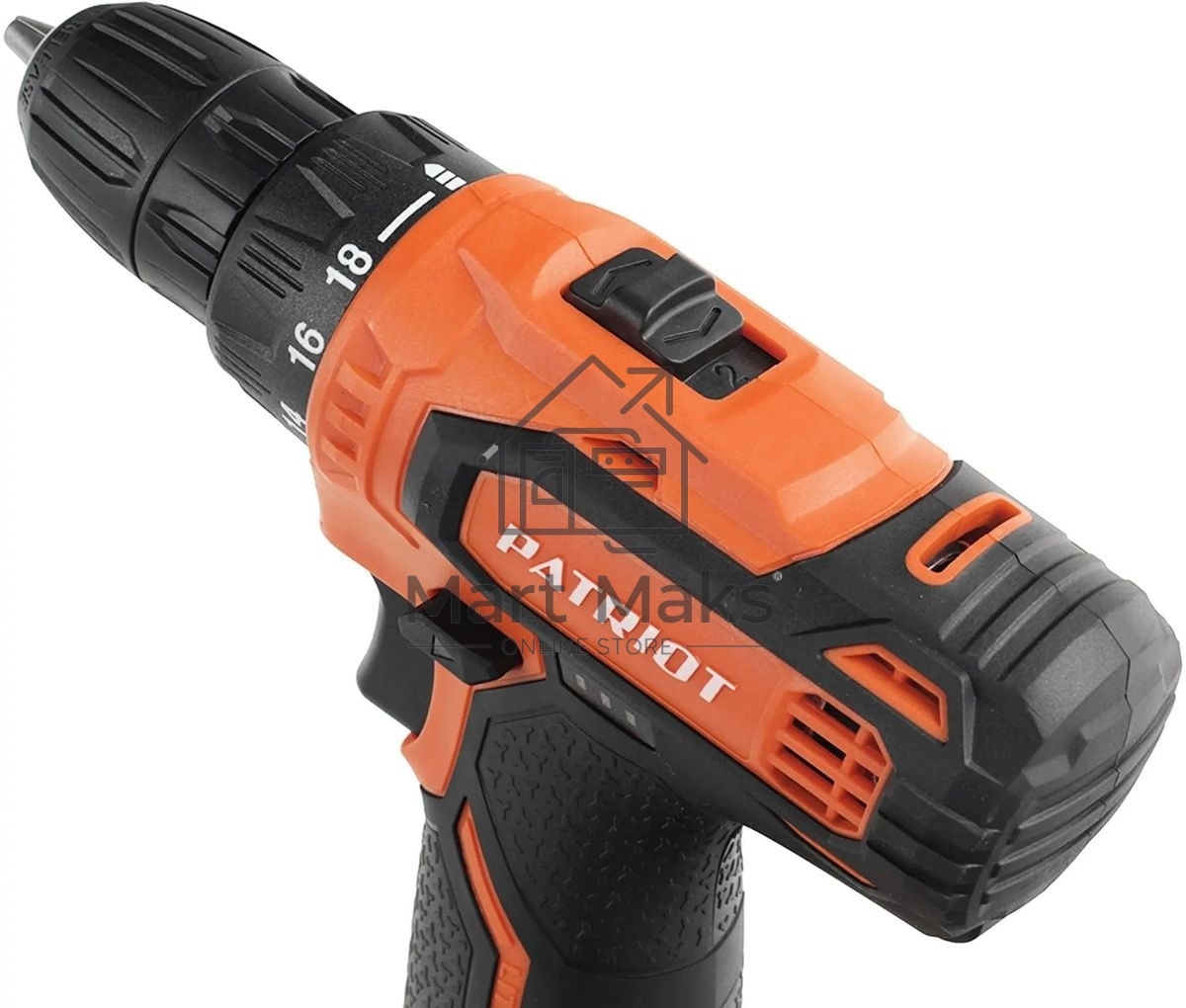 Дрель-шуруповерт аккумуляторная Patriot BR 119Li, Аккумуляторная, 12В, 2 АКБ