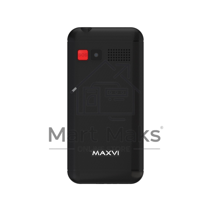 Мобильный телефон Maxvi B231ds черный