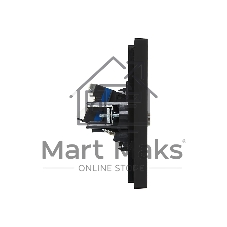 Розетка двойная TV+RJ45 кат.6 IEK FORTE&PIANO FP137 черный
