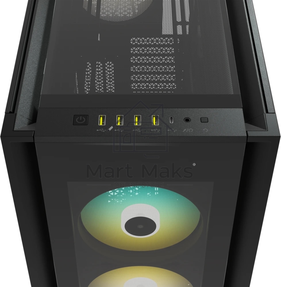 Компьютерный корпус Corsair iCUE 7000X RGB CC-9011226-WW Full-Tower ATX, black,Tempered Glass (639435)