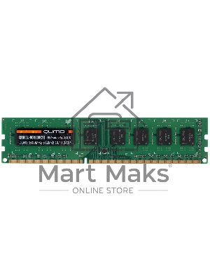 Оперативная память Qumo, DDR3L, 8GB (1x8GB), DIMM, 1600MHz, CL11
