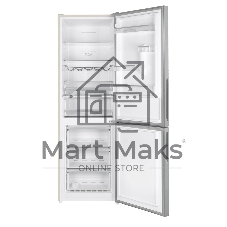 Холодильник Maunfeld MFF185NFBG Matt Inverter бежевый двухкамерный 240/100л морозилка снизу, No Frost