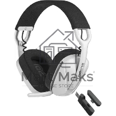 Наушники с микрофоном A4Tech Bloody GR285 белый 1.5м мониторные BT/Radio/3.5mm оголовье
