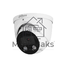 Камера видеонаблюдения Dahua DH-IPC-HDW3449HP-AS-PV-0280B, IP, 4 Мп, 2.8 мм, белая