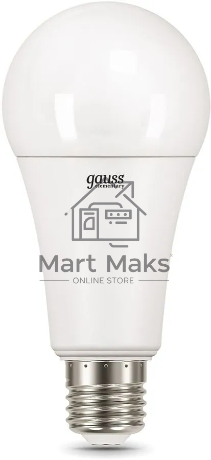 Светодиодная лампа GAUSS 73225 LED Elementary A67 25W E27 2100lm 4100K 1/10/50 0