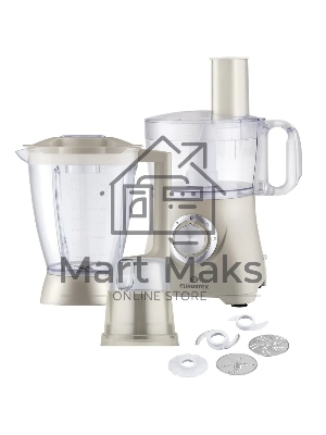 Кухонный комбайн Eurostek EFP-2049 Максимальная мощность 800Вт; 2скорости + режим 