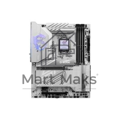 Материнская плата MSI MPG Z890 EDGE TI WIFI, LGA 1851, Intel Z890, 4xDDR5, 4xSATA, 5xM.2, 1xPCIe 5.0 x16, 1xPCIe 4.0 x4, 1xPCIe x1, 1xHDMI, 1x5Gb LAN, 1xUSB-A 2.0, 4xUSB-A 3.2 Gen 1, 4xUSB-A 3.2 Gen 2, 1xUSB-C 3.2 Gen 2, 2xUSB-C TB4, 2x3.5 мм, 7.1, ATX